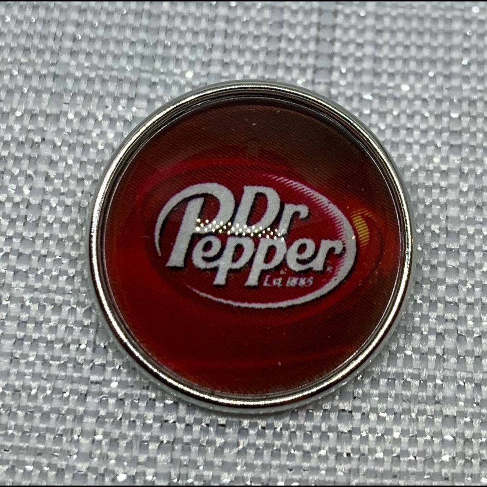 Dr. Pepper - Snap Button Charm - Oh Snap!